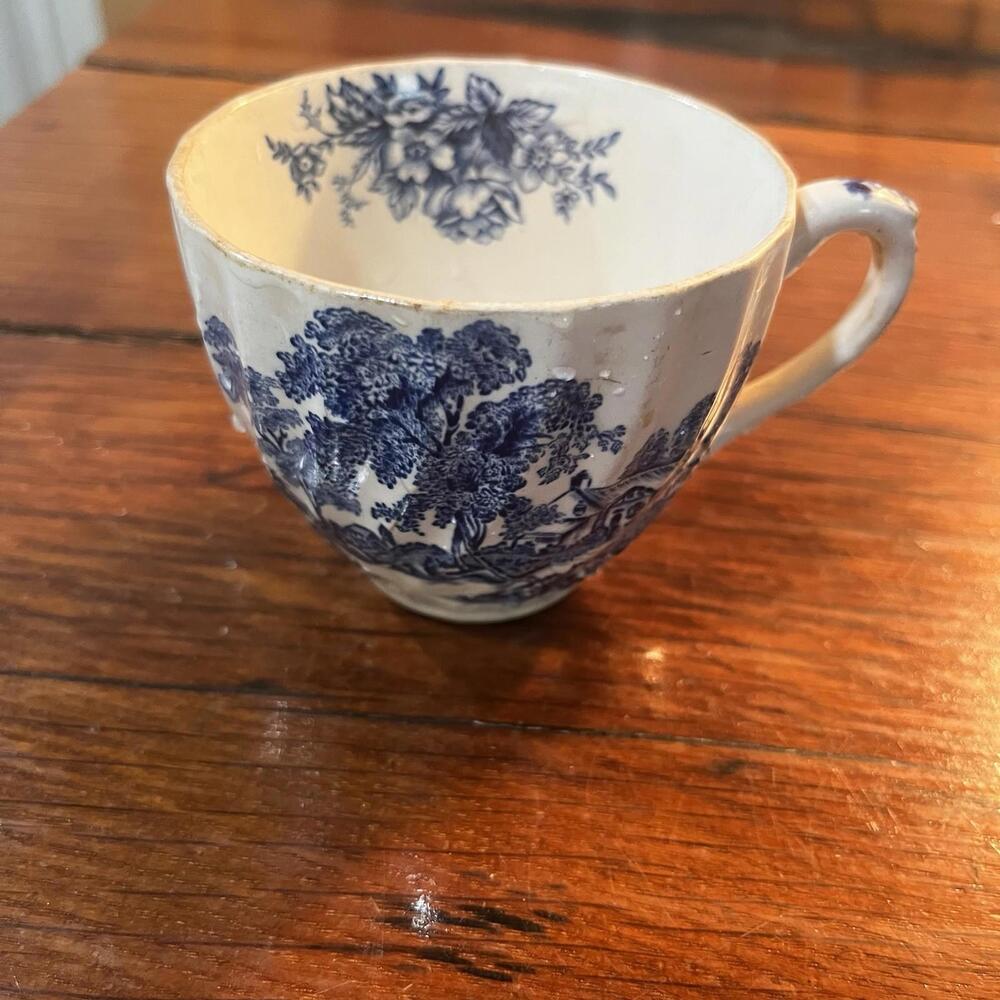 Johnson Brothers Blue Devon Sprays Cup